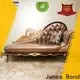 James Bond design antique red velvet couch factory for school 1