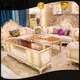 Best traditional leather sofa bed design supply for restaurant 1