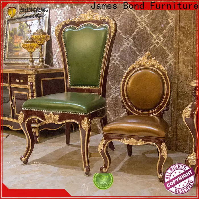 James Bond solid transitional dining chair factory for villa 1
