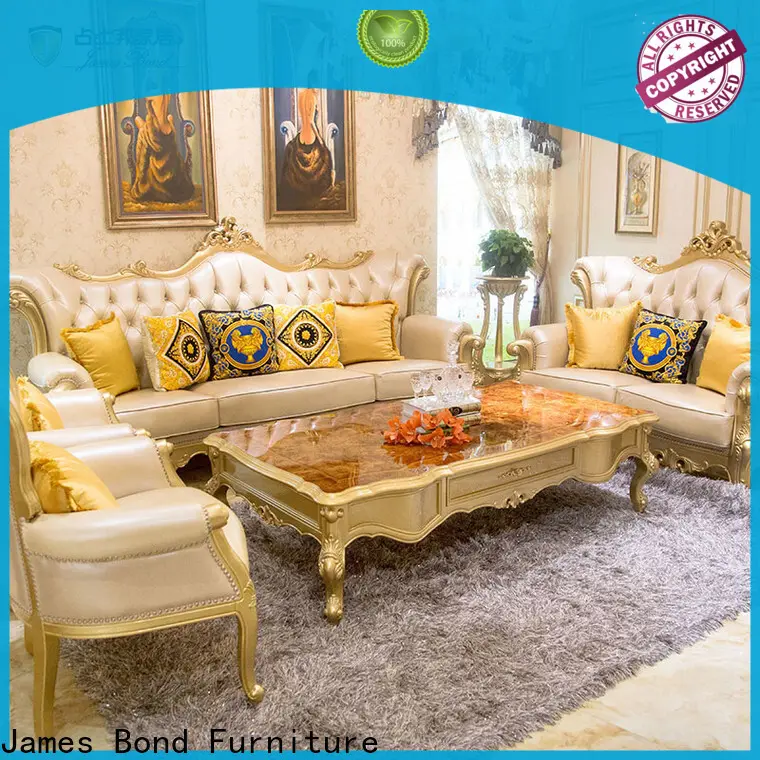 James Bond Wholesale white sofas factory for hotel 1