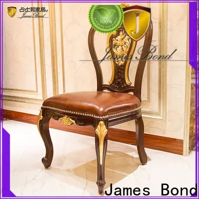Fábrica de sillas de comedor desgastadas con telas James Bond para restaurante 1