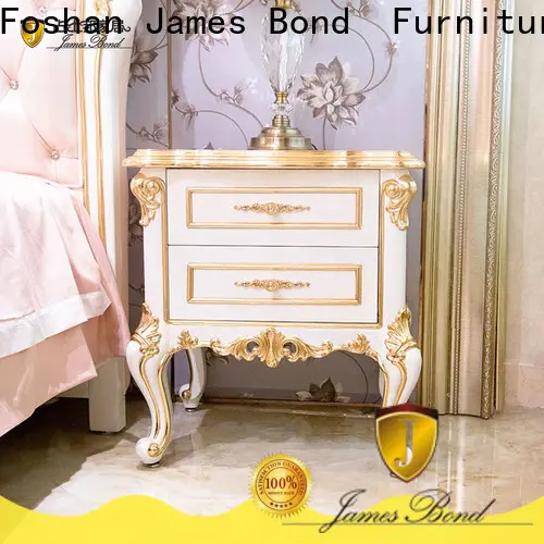 James Bond conçoit des fabricants de tables de chevet en verre noir pour villa 1