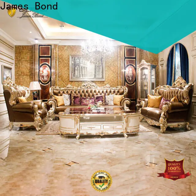 James Bond wood sofa material suppliers for hotel 1