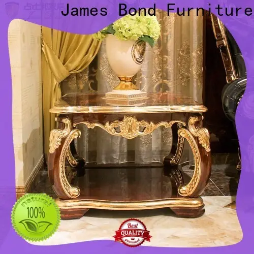 James Bond gold bent glass coffee table suppliers for guest room 1