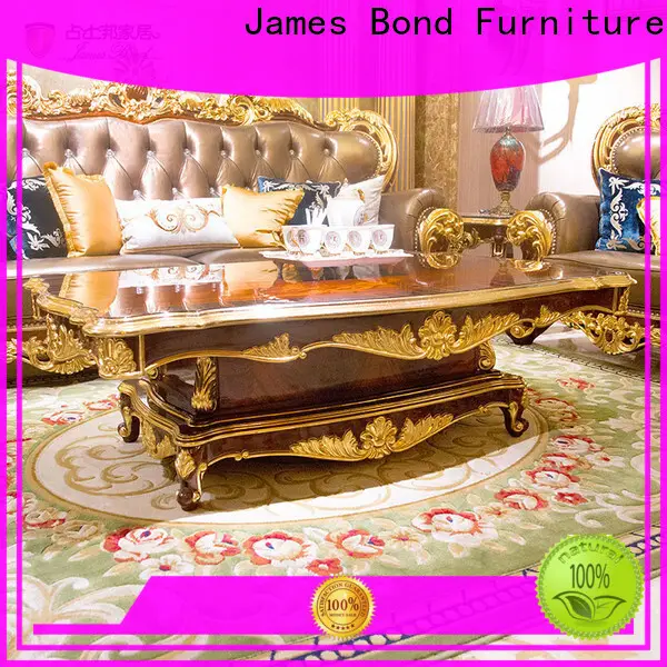 James Bond Custom brown glass coffee table supply for guest room 1