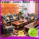 James Bond Custom white traditional sofa company for guest room 1
