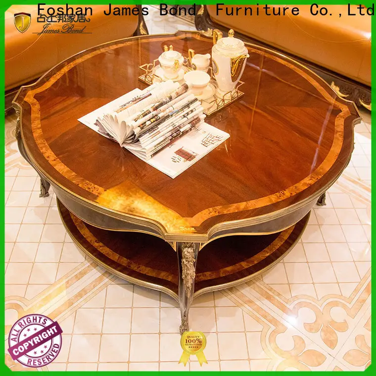 James Bond Custom 32 inch round coffee table factory for hotel 1