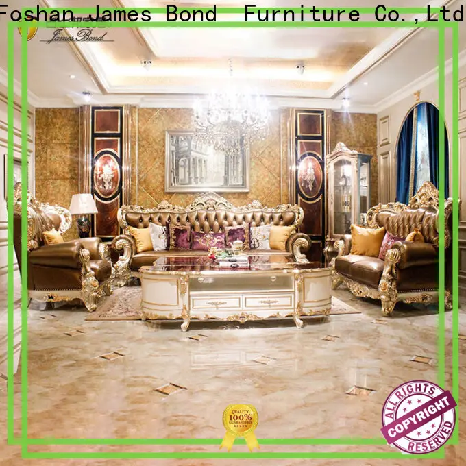 James Bond living white traditional sofa factory for hotel 1