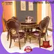 Suministro de decoración de mesa de restaurante italiano marrón James Bond para restaurante 1