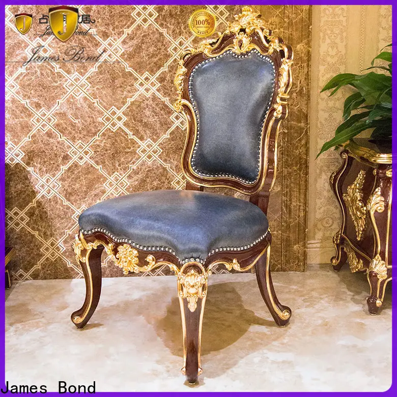 James Bond Custom espresso dining chair suppliers for hotel 1