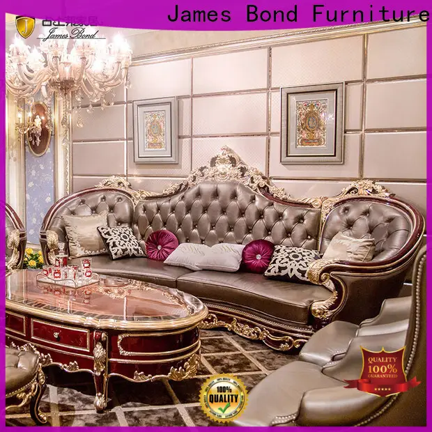 James Bond Latest traditional blue sofa manufacturers for restaurant 1