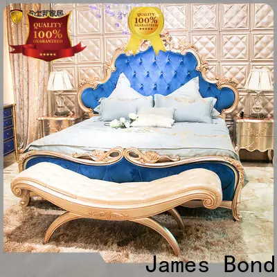 James Bond purple classic metal beds supply for villa 1