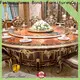 James Bond golden chunky dining table company for home 1