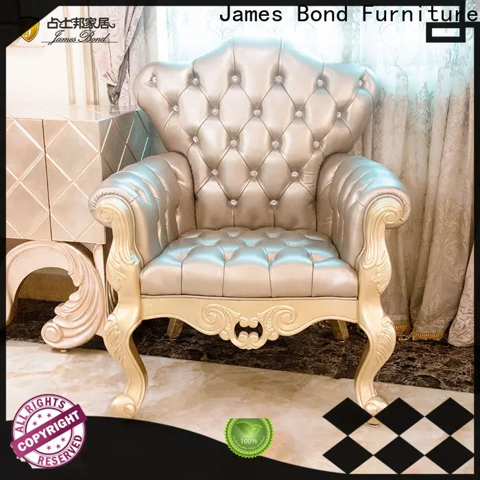 Compañía marrón de silla real de alta calidad para hotel 1