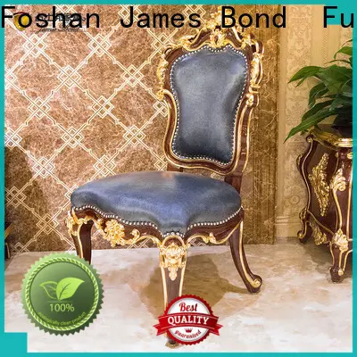 James Bond chaises de salle à manger de haute qualité à dossier bas en usine pour villa 1