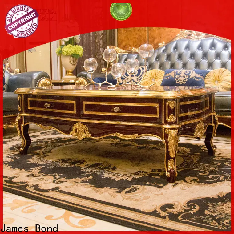 Công ty bàn cà phê mặt kính gỗ James Bond Custom dành cho nhà hàng 1