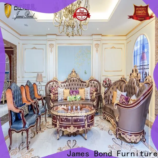 James Bond New traditional country sofas company for restaurant 1