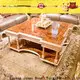 Высакаякасны часопісны столік для эспрэса са сховішчам james factory для гатэля 1
