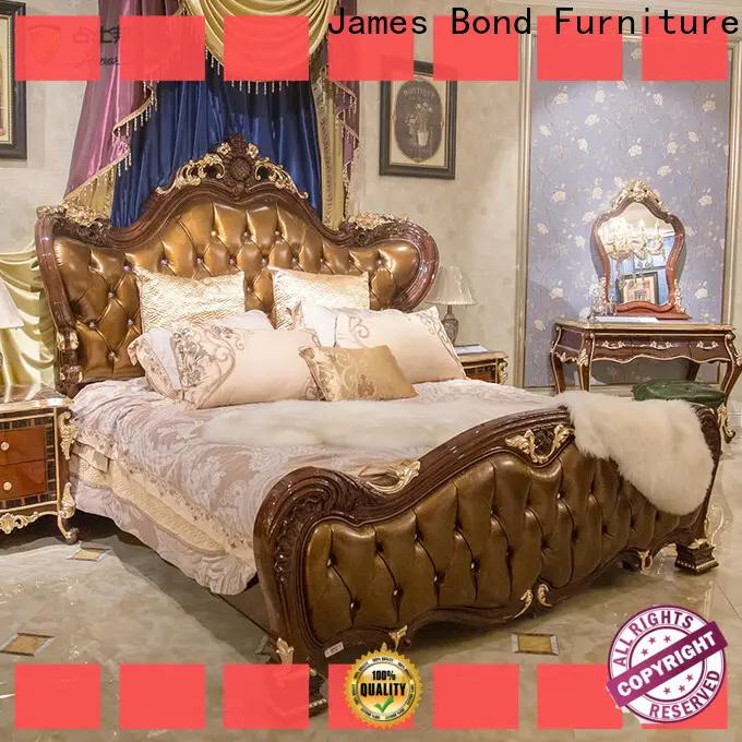 James Bond silver european platform bed frame suppliers for hotel 1