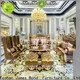James Bond High-quality corner unit sofa factory for restaurant 1
