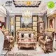 Best traditional style corner sofa brown for business for guest room 1