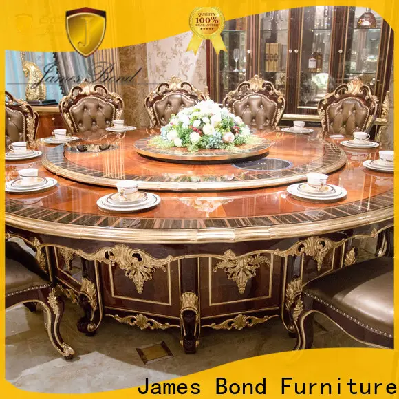 James Bond oval antique small dining table factory for hotel 1