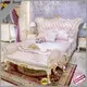 High-quality royal bedroom furniture brown manufacturers for villa 1