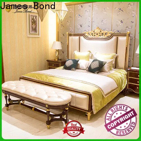 Best classic wooden bed designs modern factory for villa 1
