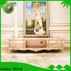 James Bond High-quality white tv cabinet with doors factory for hotel 1
