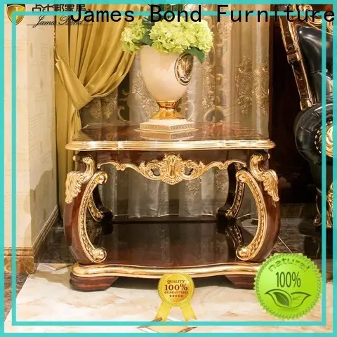 James Bond wood modern furniture coffee table factory for restaurant 1