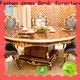James Bond paint italian granite dining table supply for hotel 1