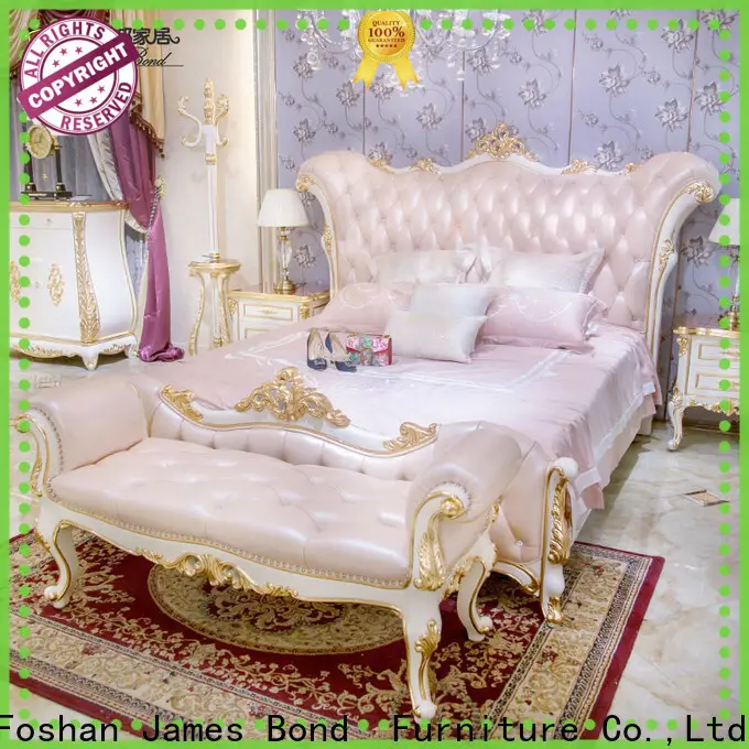 James Bond High-quality luxury bedroom furniture brands factory for home 1