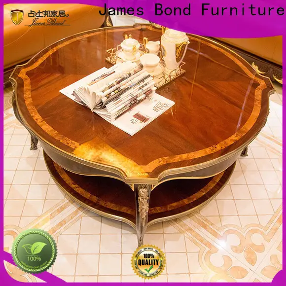 James Bond High-quality full glass coffee table for business for guest room 1
