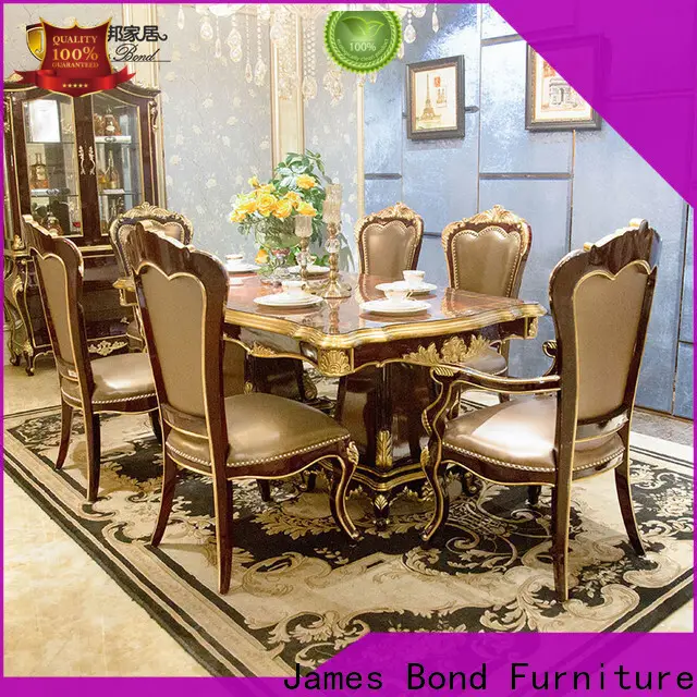 James Bond solid queen anne dining table factory for restaurant 1