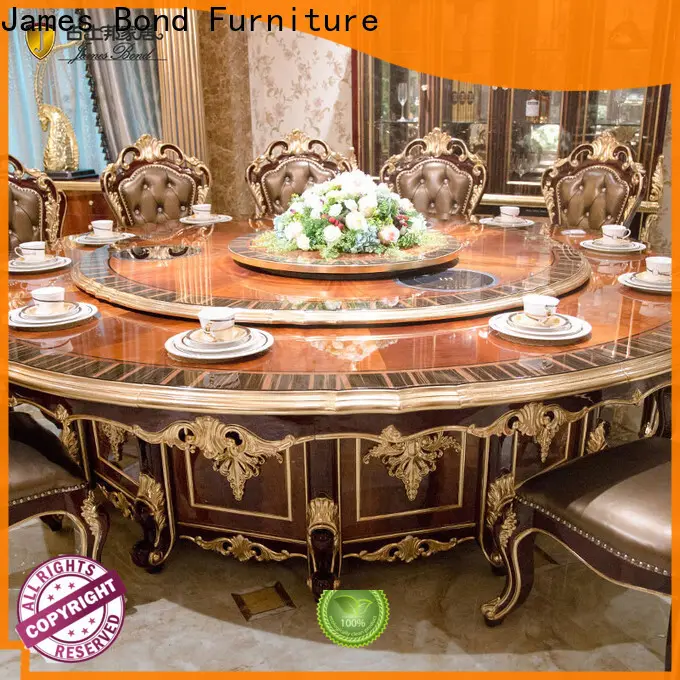 James Bond dining copper dining table for business for restaurant 1