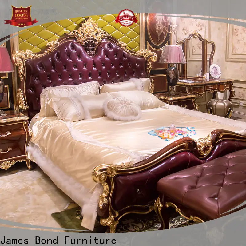 James Bond luxury european style bedroom furniture for business for villa 1