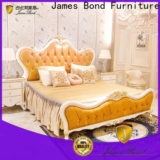 James Bond bed italian wood bedroom set manufacturers for hotel 1