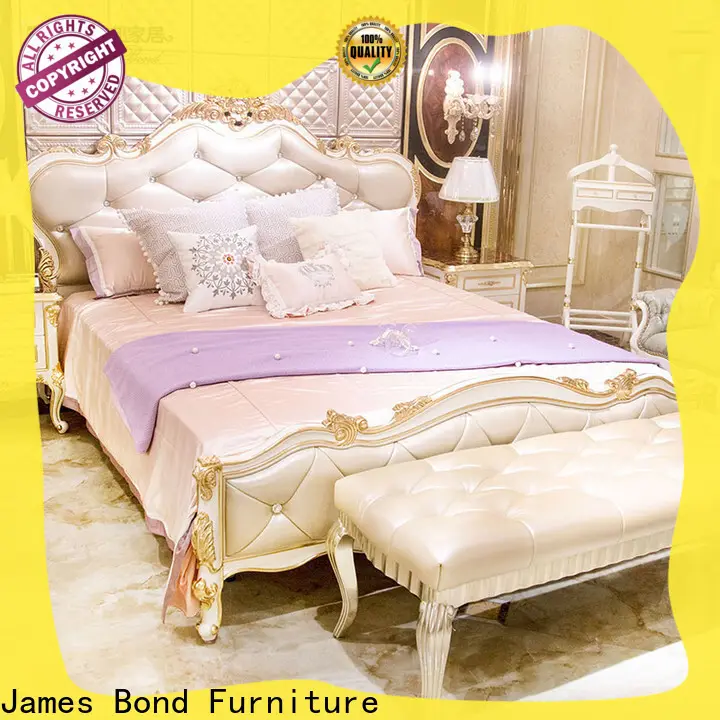 James Bond Latest italian leather bed manufacturers for villa 1