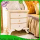 James Bond jp651（white） 4 drawer bedside table manufacturers for hotel 1