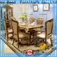 James Bond Latest luxury wooden dining tables for business for villa 1