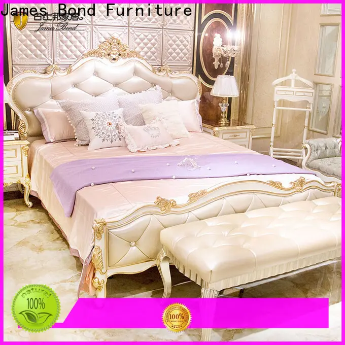 James Bond Wholesale italian leather bed manufacturers for villa 1