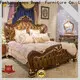 Latest modern bed sheet wooden manufacturers for villa 1