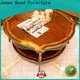 Top wood and glass coffee table designs jf513 factory for restaurant 1