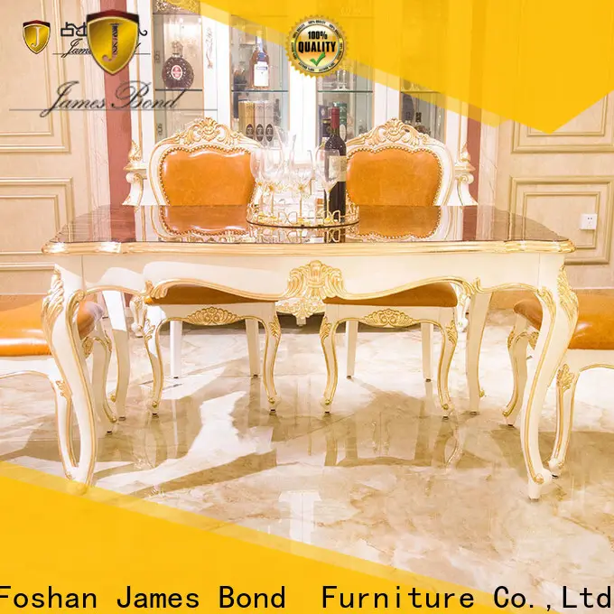 Proveedores de juegos de comedor de verano James Bond jf16a para villa 1