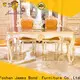 Proveedores de juegos de comedor de verano James Bond jf16a para villa 1