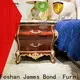 James Bond brown） italian furniture leather manufacturers for villa 1