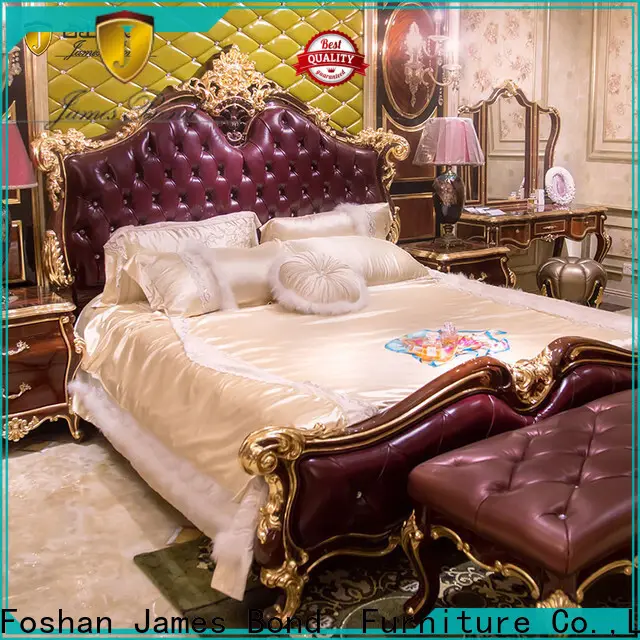 Custom luxury master bedroom furniture sets solid manufacturers for home 1