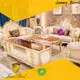 James Bond luxury small corner sofa supply for guest room 1