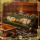 James Bond luxury 1950's leather sofa manufacturers for church 1