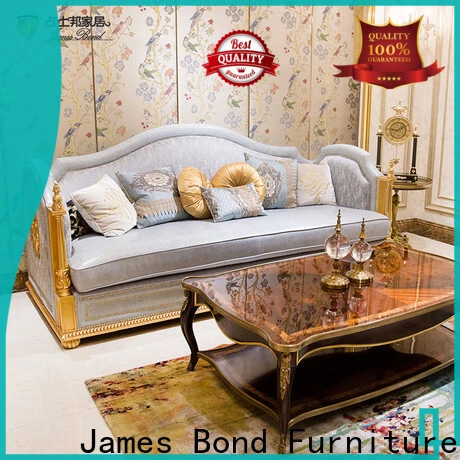 James Bond green traditional fabric sofas living room furniture factory for restaurant 1
